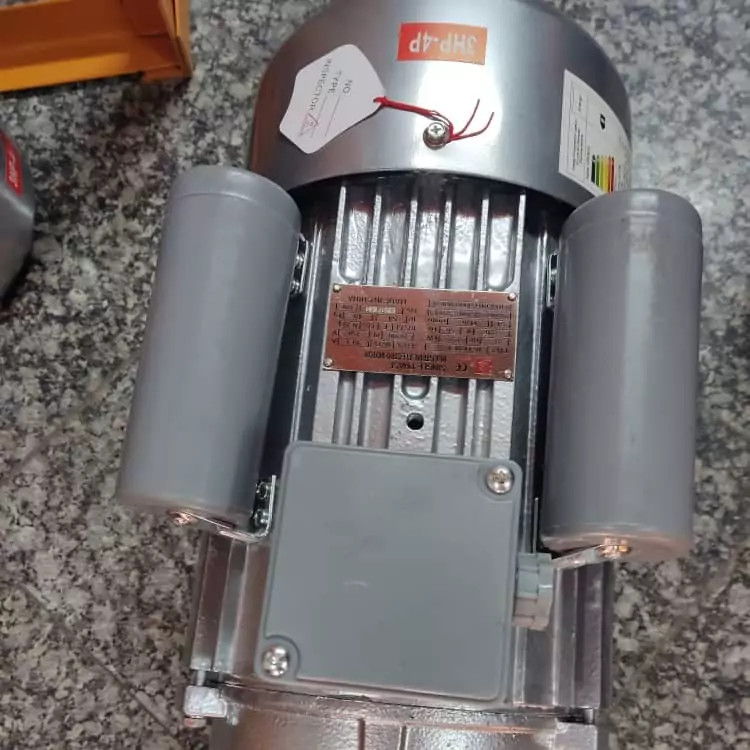 الکتروموتور 3 اسب تکفاز 1400 دور چینی، سیم پیچ مس- الکتروموتور بالابر ساختمانی