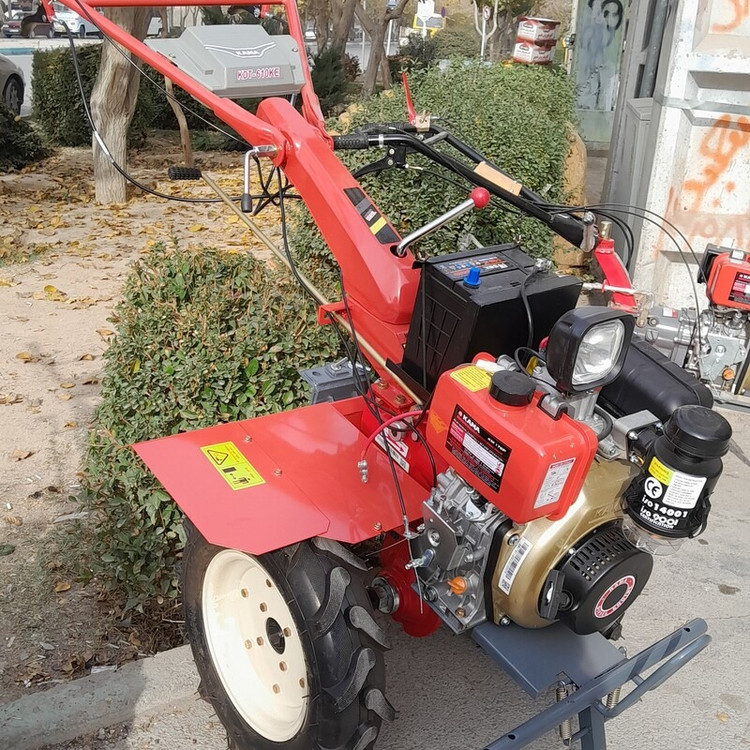 کولتیواتور 7 اسب دیزلی استارتی کاما مدل KDT-610KE