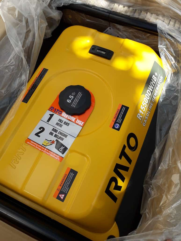 موتور برق 8.5 کیلو وات راتو بنزینی مدل R15500DWHB