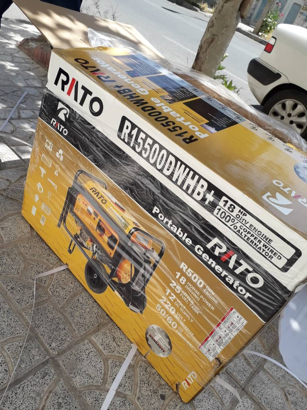 موتور برق 8.5 کیلو وات راتو بنزینی مدل R15500DWHB