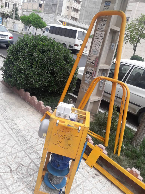 بالابر ساختمانی تکفاز 250 کیلویی