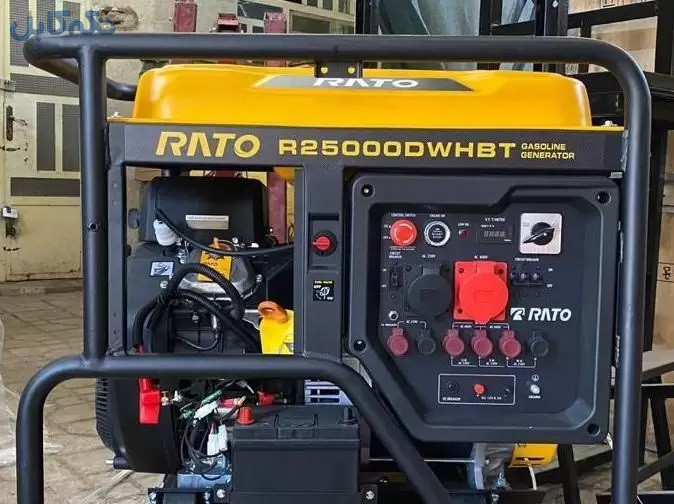 موتوربرق 19 کیلووات بنزینی استارتی راتو مدل R25000DWHBT