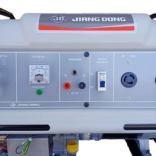 موتور برق بنزینی جیانگ دانگ ۷.۵ کیلووات مدل JD10000JWE2ARC ریموت دار بهمراه پورت ATS