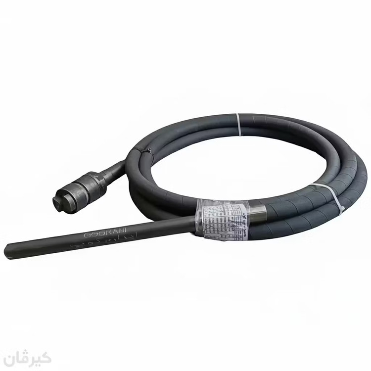 شیلنگ ویبراتور بتن ایران کوب 1.5 اینچ