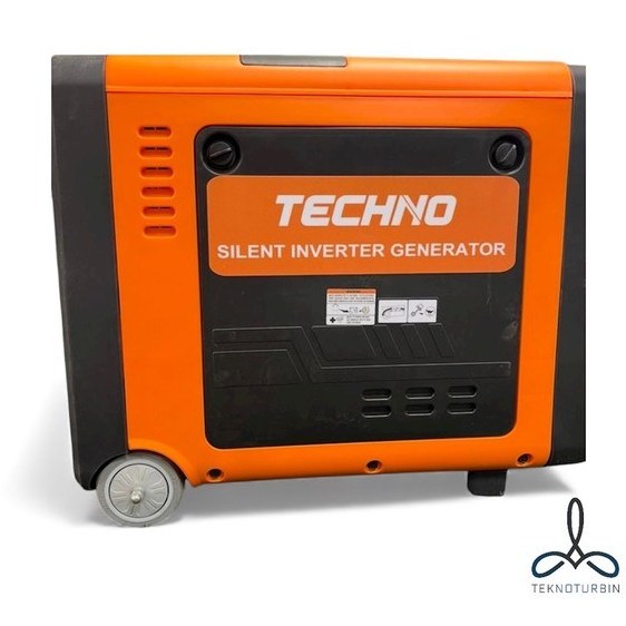 موتوربرق بنزینی 5.5 کیلووات سایلنت تکنو مدل PR6500iSE