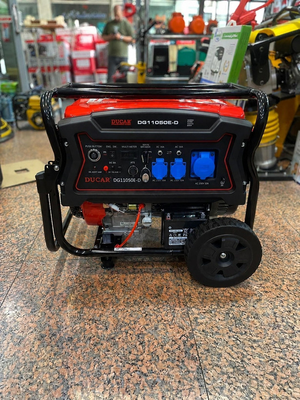 موتور برق 8.5 کیلووات دوگانه سوز دوکار مدل DGLG11050E-D