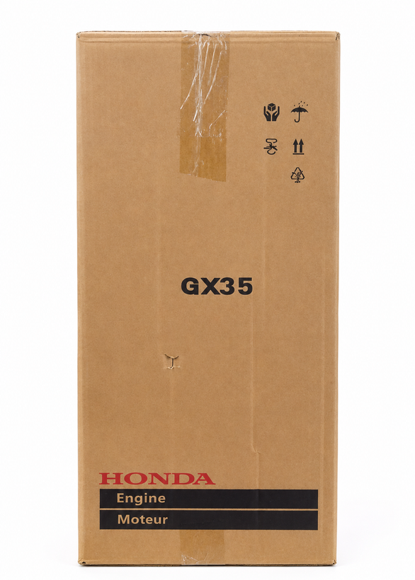 علف زن هوندا پشتی HONDA GX35 حک برجسته تایلند پشت بلند
